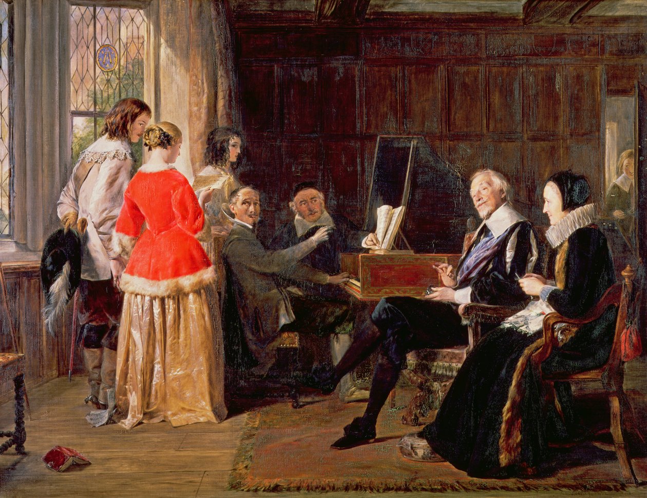 Un madrigal de John Callcott Horsley