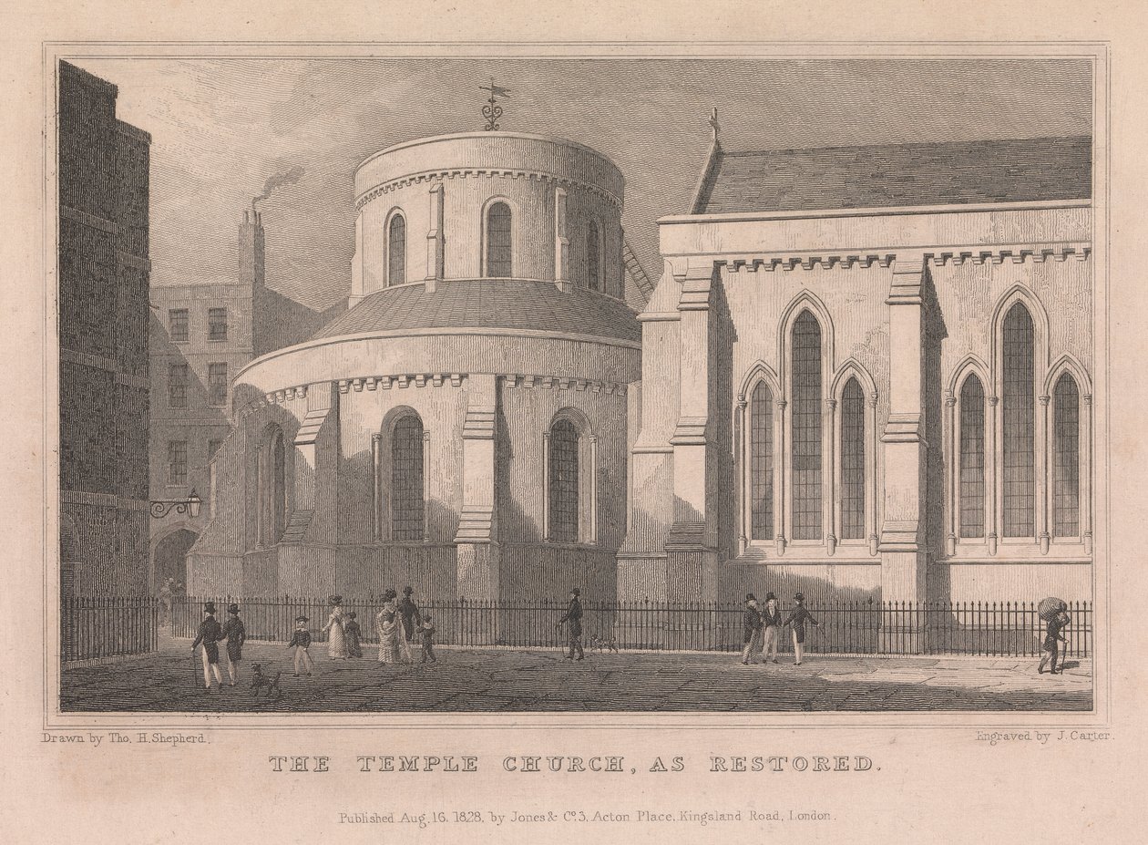 La Iglesia del Templo restaurada de John Carter