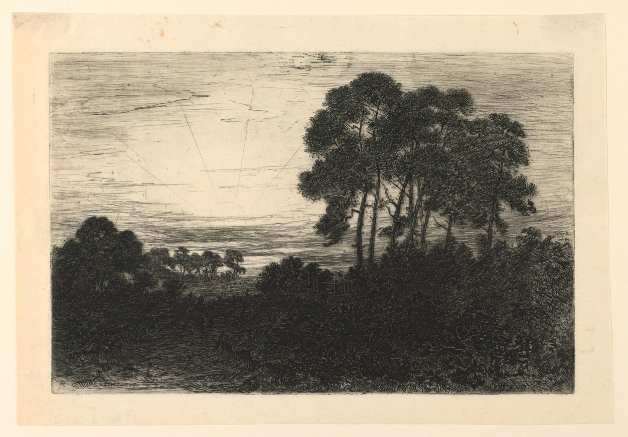 Atardecer de John Charles Robinson