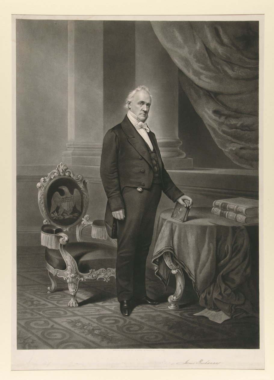 James Buchanan (Firma facsímil) de John Chester Buttre