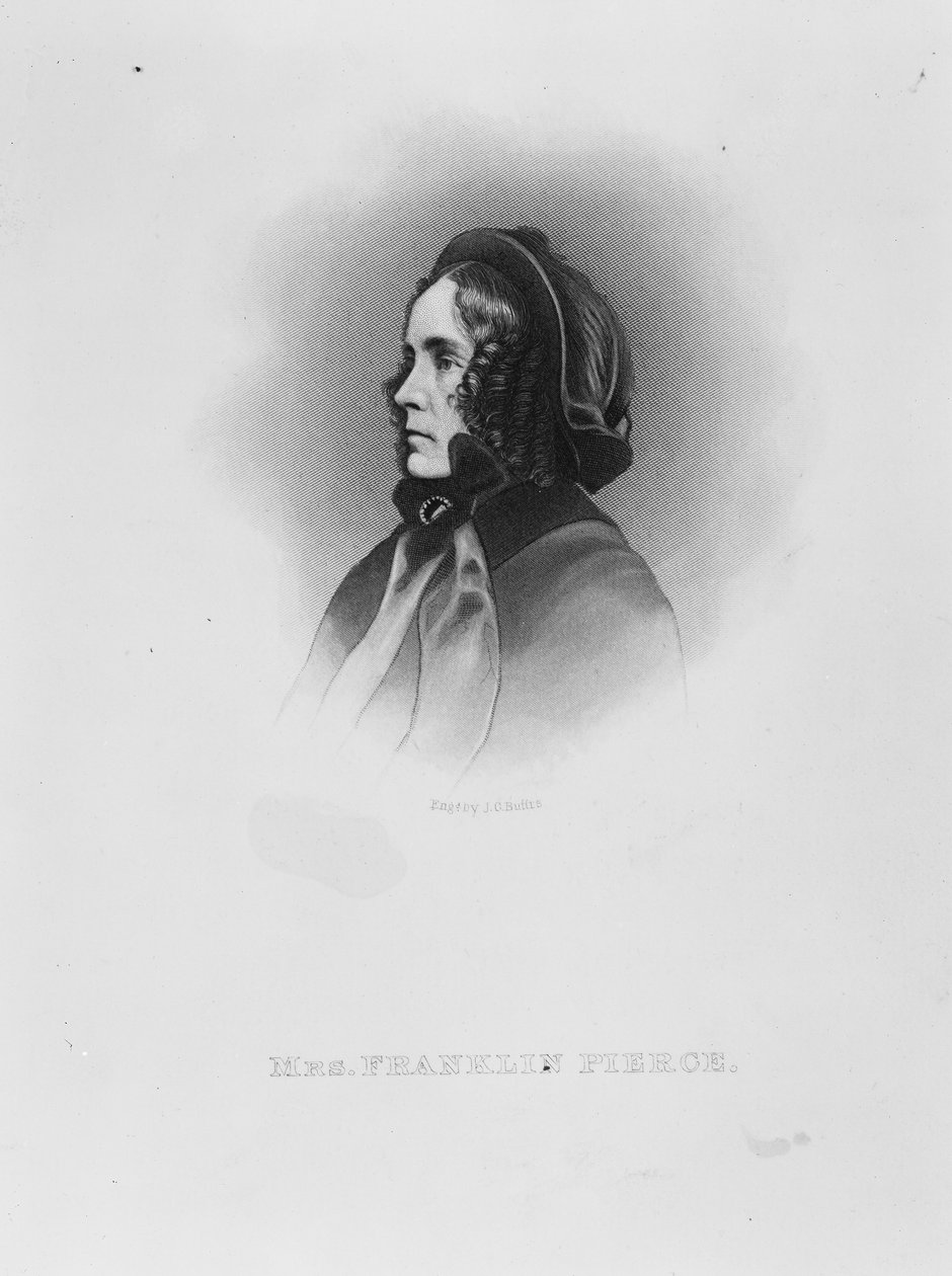 Sra. Franklin Pierce, c.1886 de John Chester Buttre