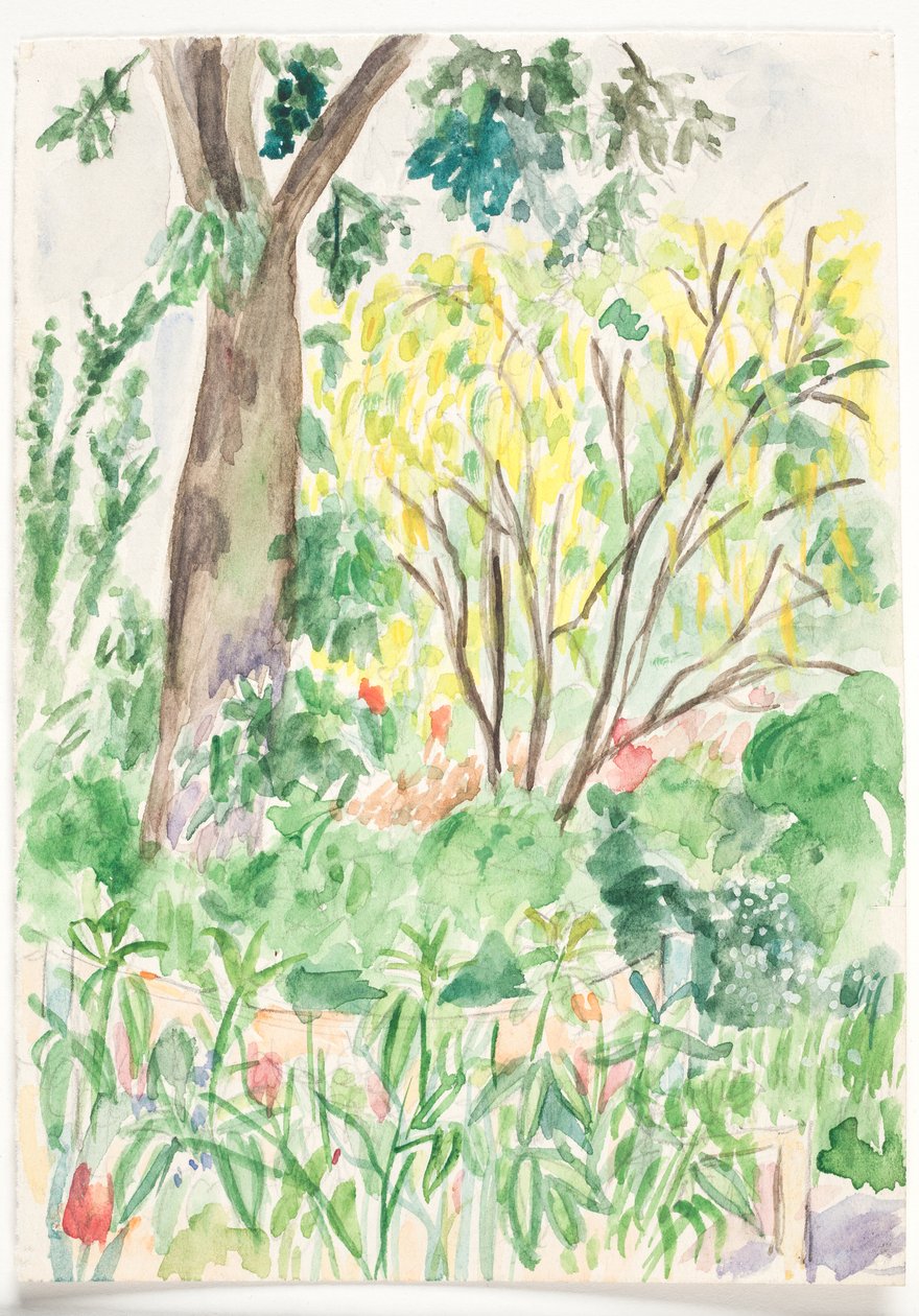 Lluvia Dorada en un Jardín de John Christensen