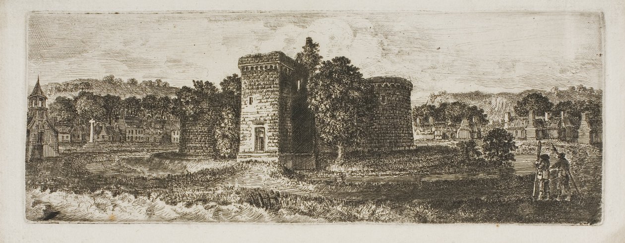 Castillo de Rothesay de John Clerk of Eldin