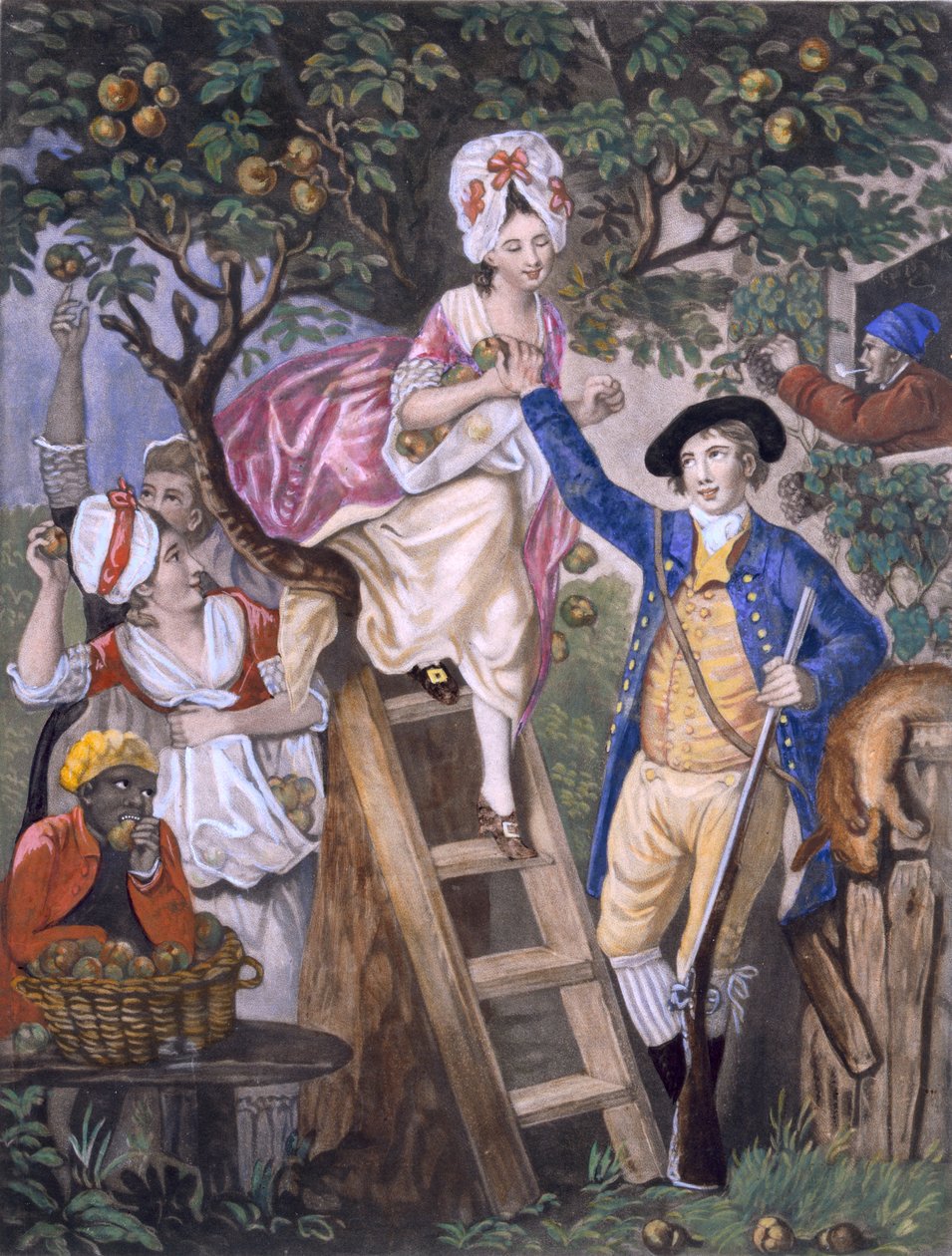 Otoño, sirviente negro de John Collet