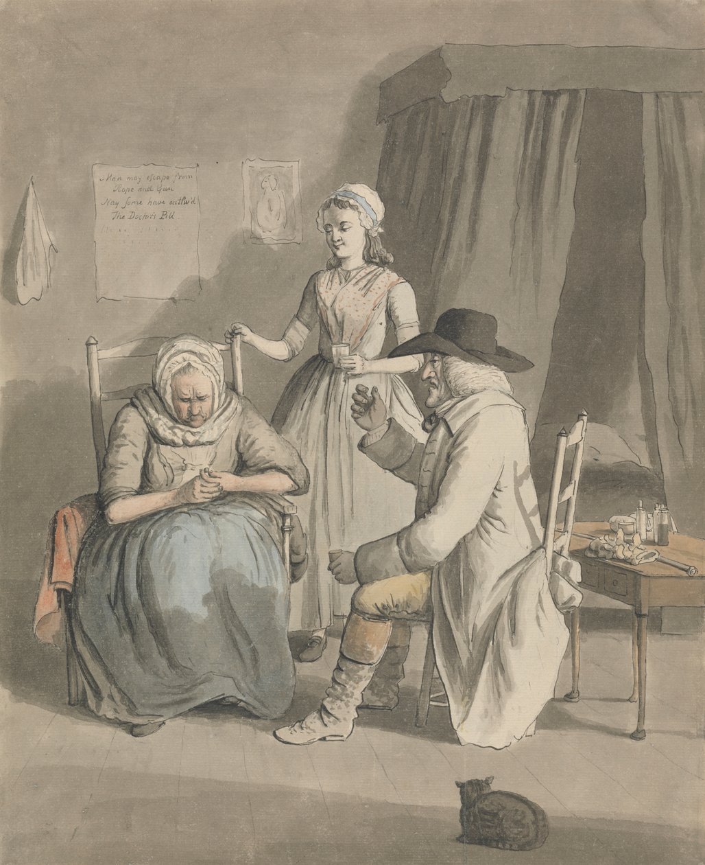 La píldora del médico de John Collet