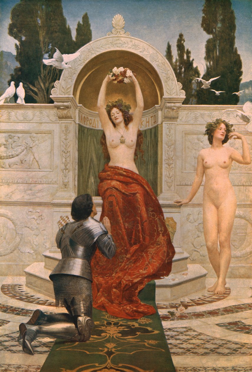 En el Venusberg, 1901, c. 1930 de John Collier