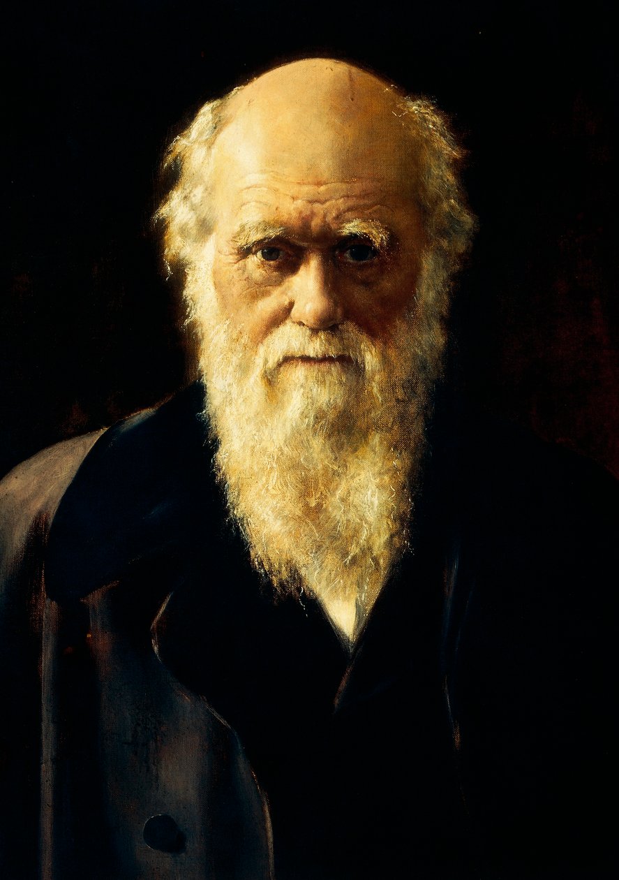 Retrato de Charles Darwin de John Collier