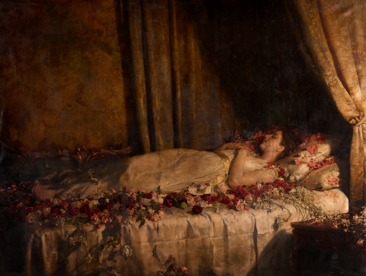 La muerte de Albine de John Collier