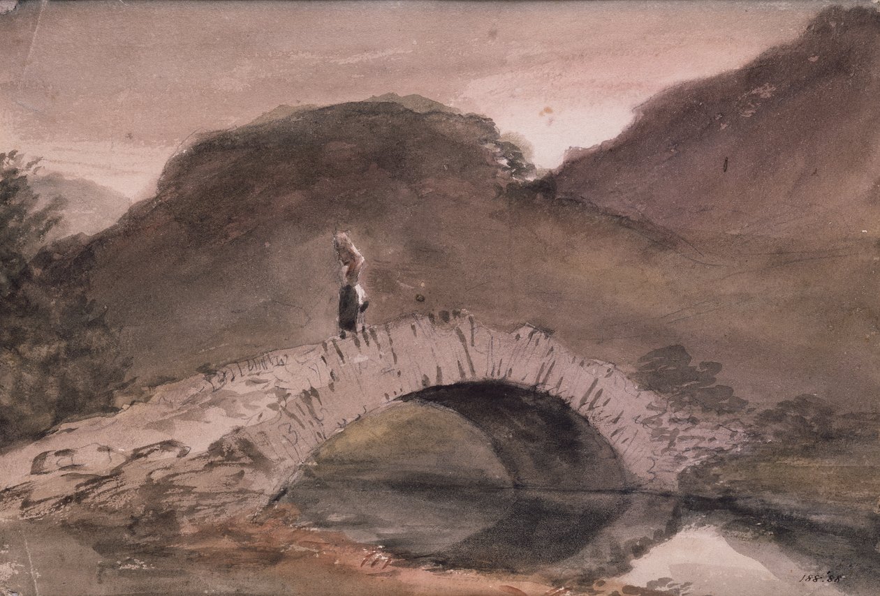 Un puente en Borrowdale de John Constable