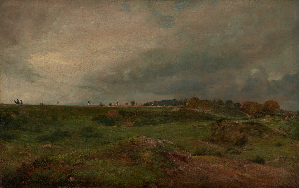 Un camino a través de Hampstead Heath de John Constable
