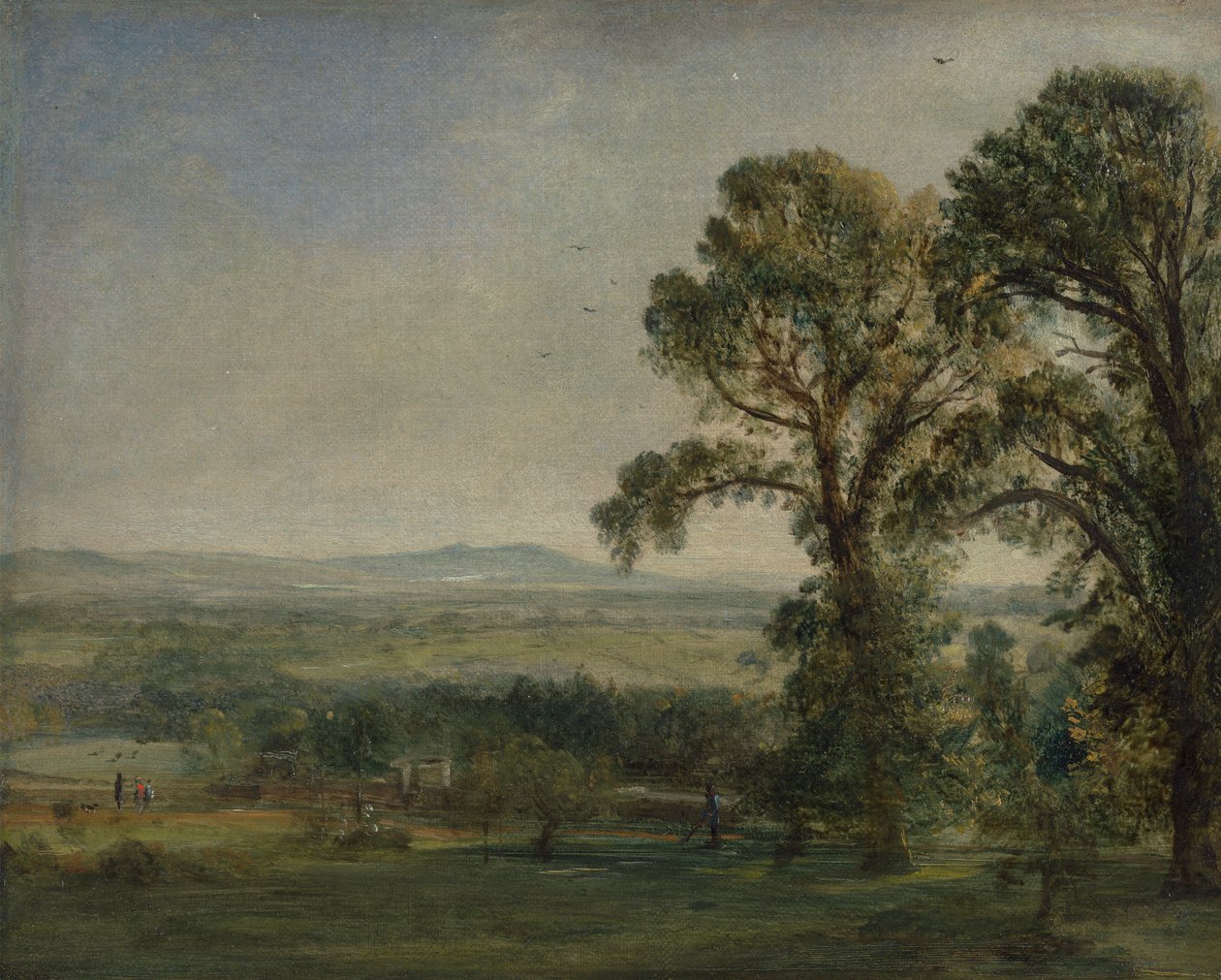 Bardon Hill, Coleorton Hall de John Constable