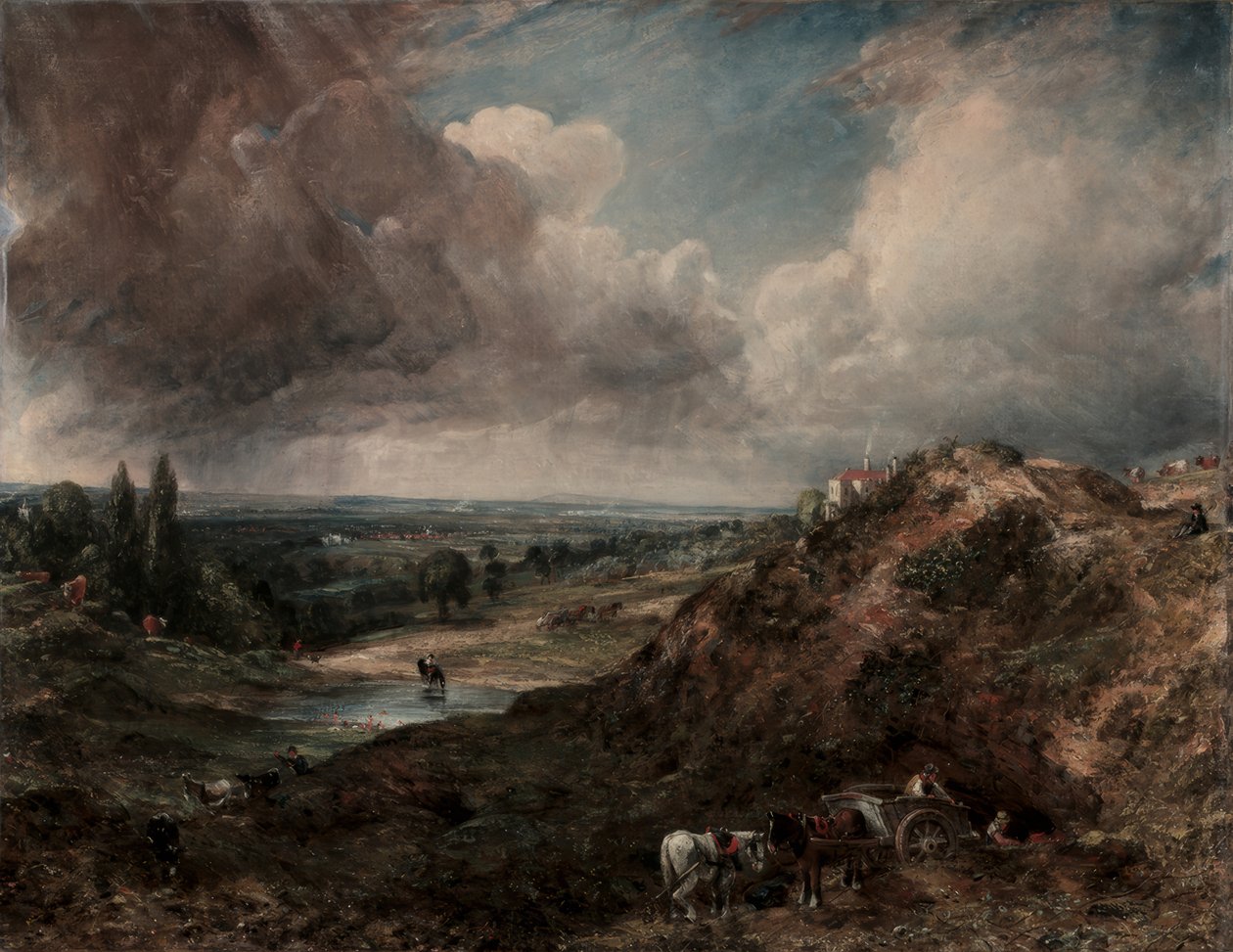 Estanque de Branch Hill, Hampstead de John Constable