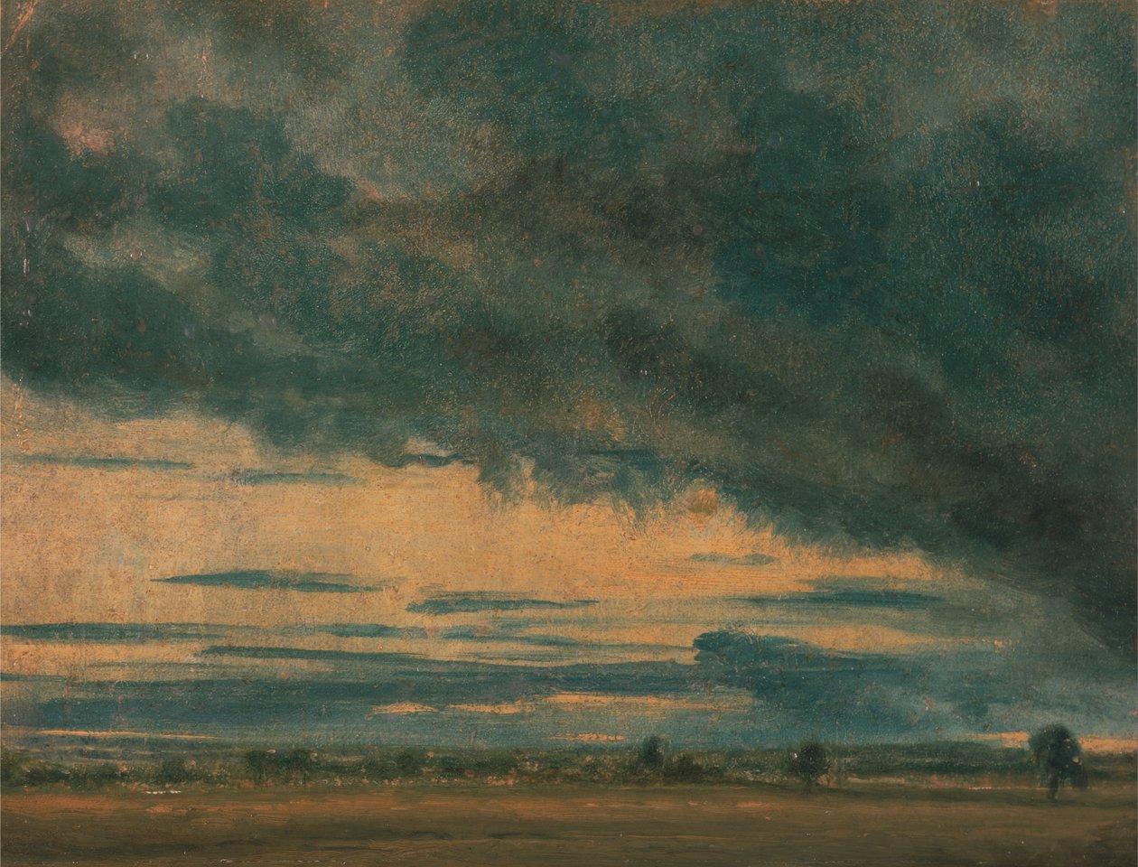 Estudio sobre la nube de John Constable