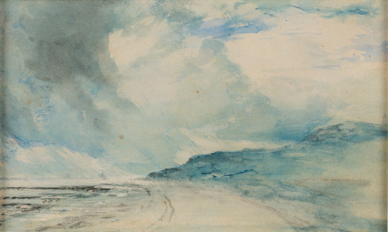 Cock Point, cerca de Folkestone de John Constable