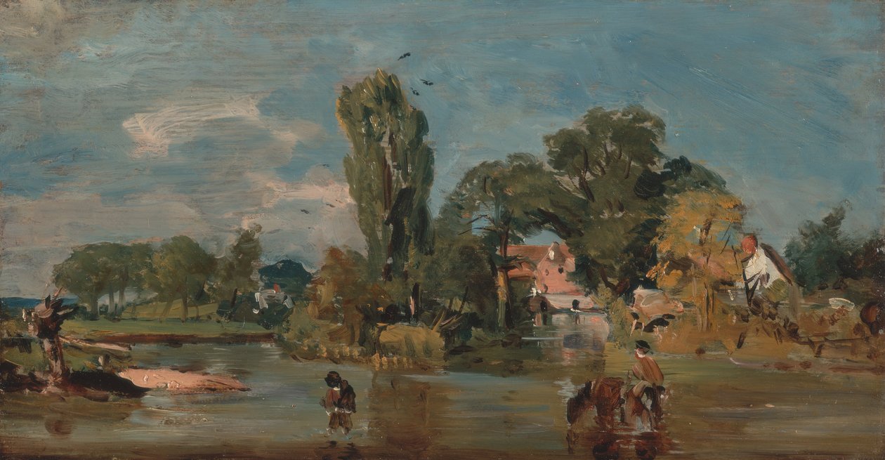 Molino de Flatford de John Constable