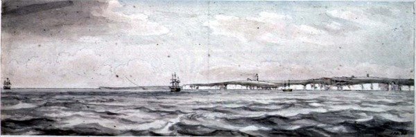 Frente al North Foreland, Kent de John Constable