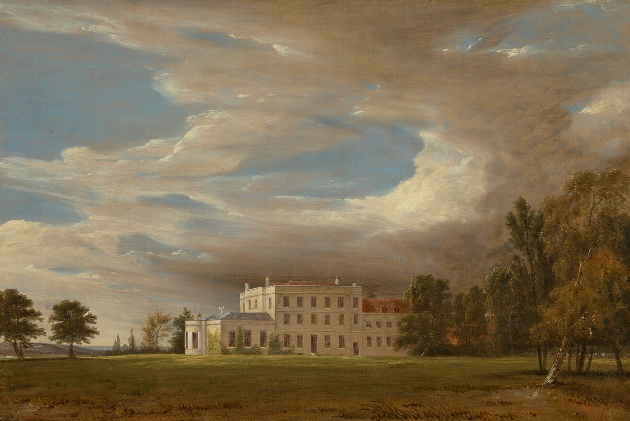 Old Hall, East Bergholt de John Constable