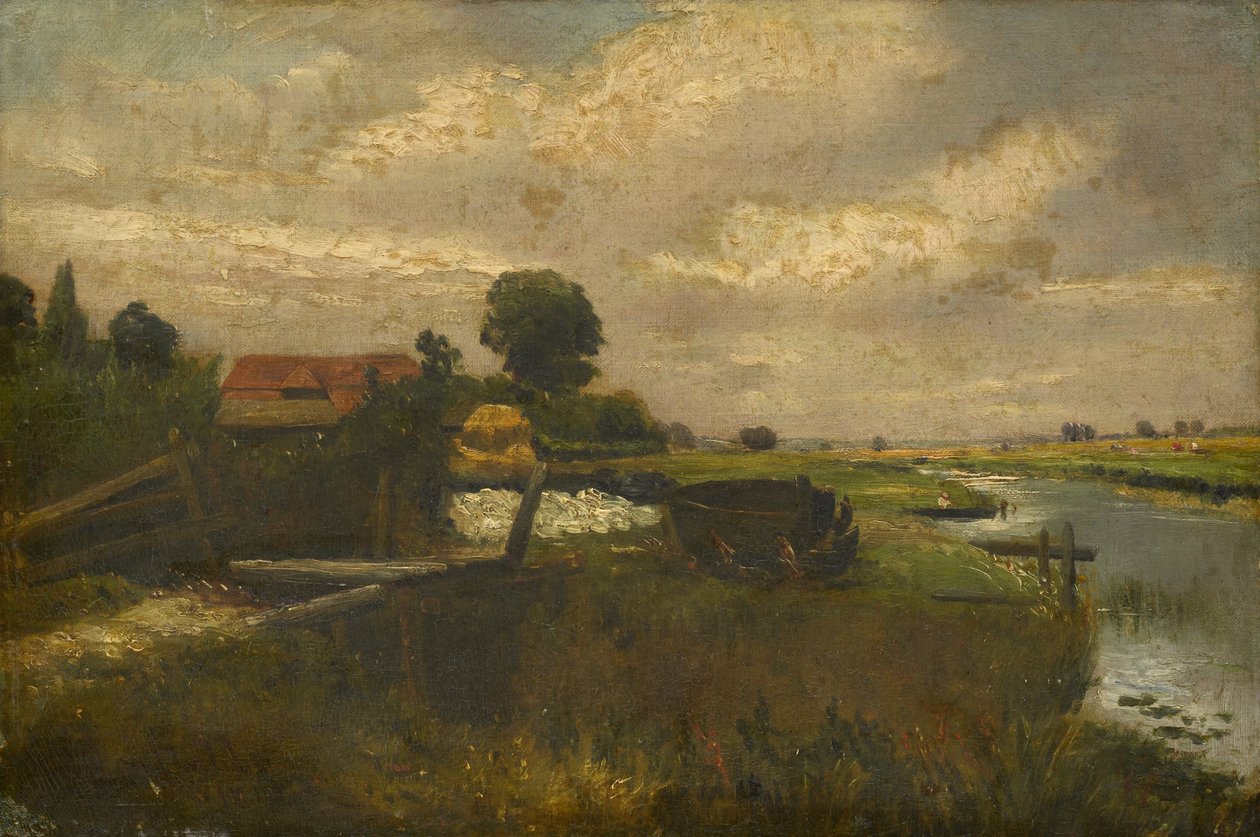 Vista del río de John Constable