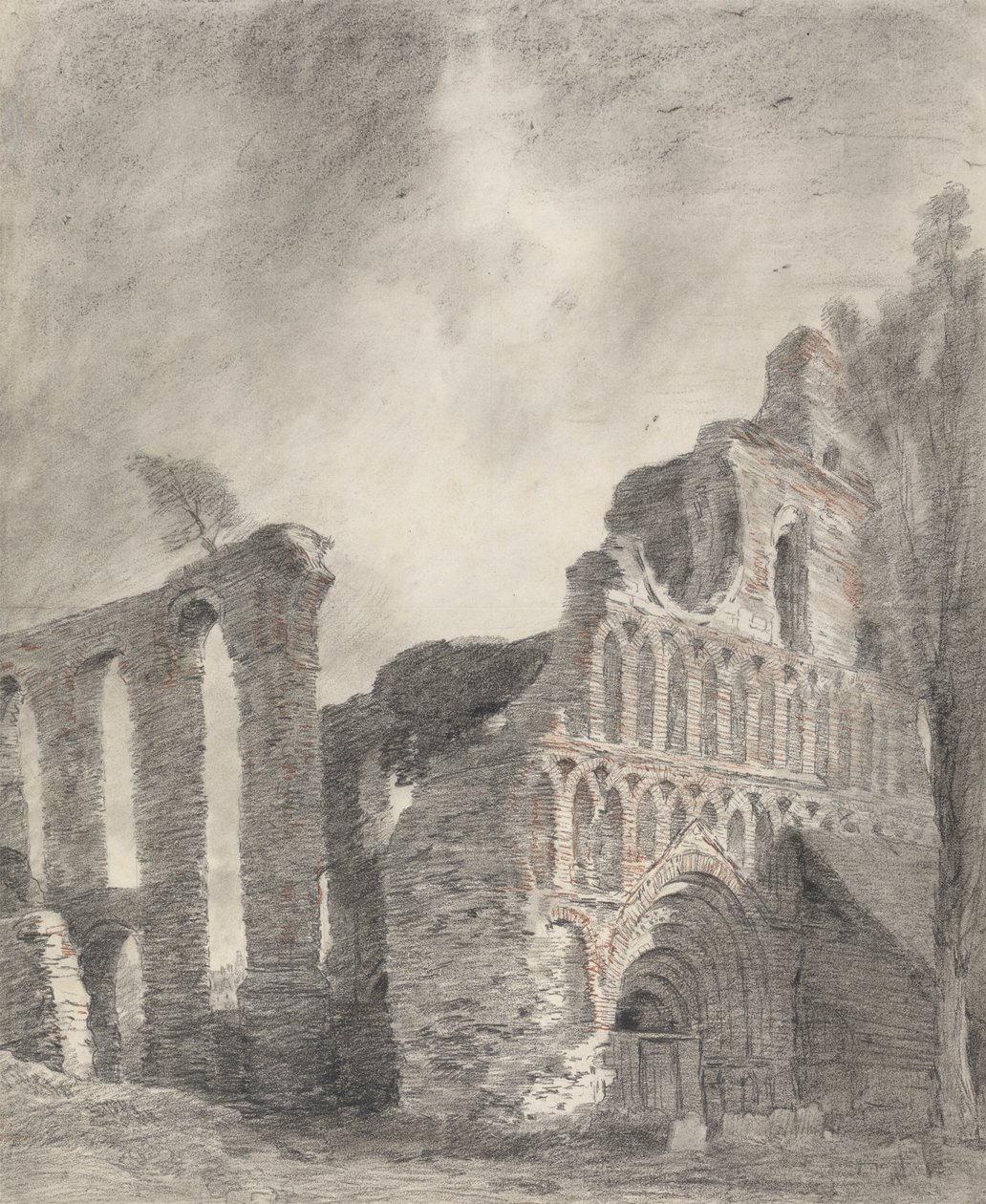 Ruinas del Priorato de San Botolfo, Colchester de John Constable