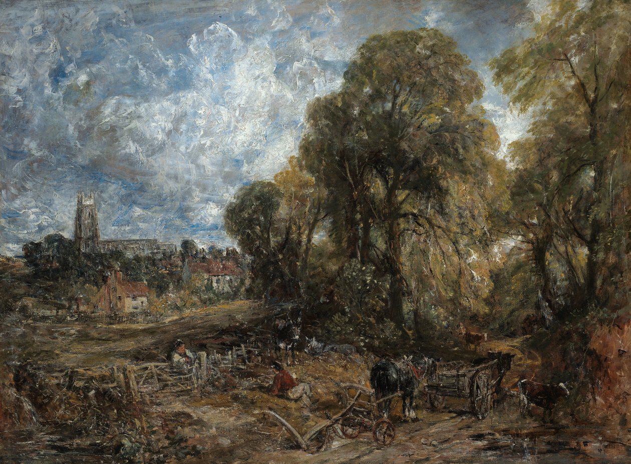Stoke-by-Nayland de John Constable