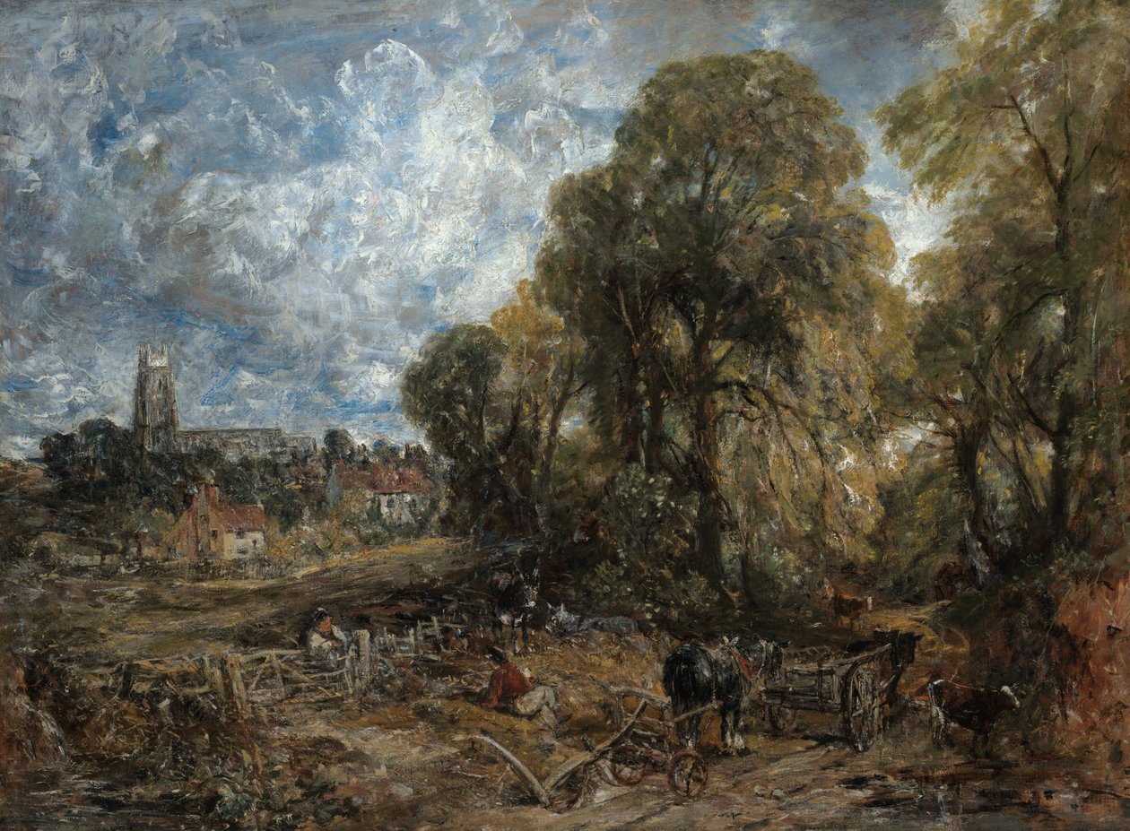 Stoke-by-Nayland de John Constable