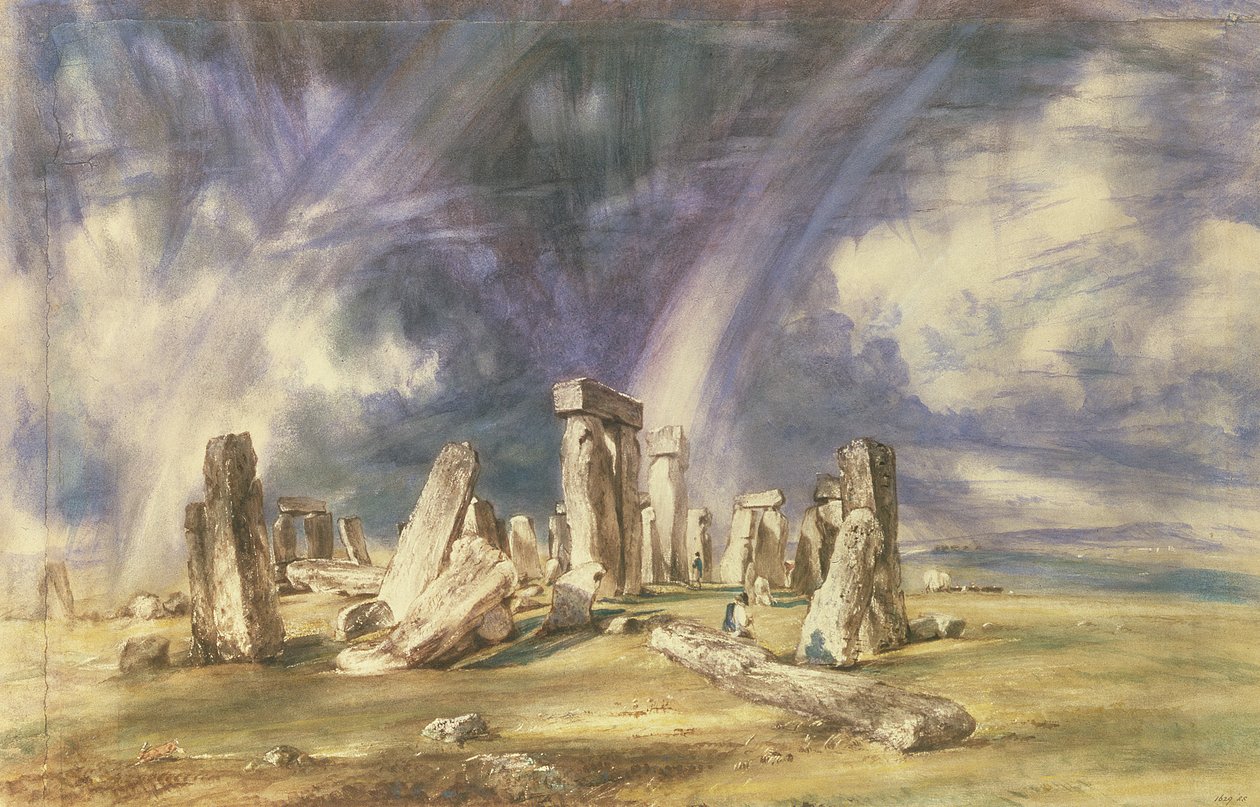Stonehenge, 1835 de John Constable