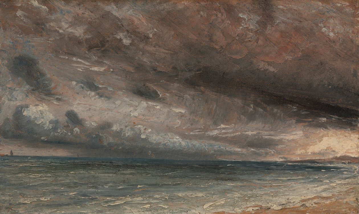 Stormy Sea, Brighton de John Constable