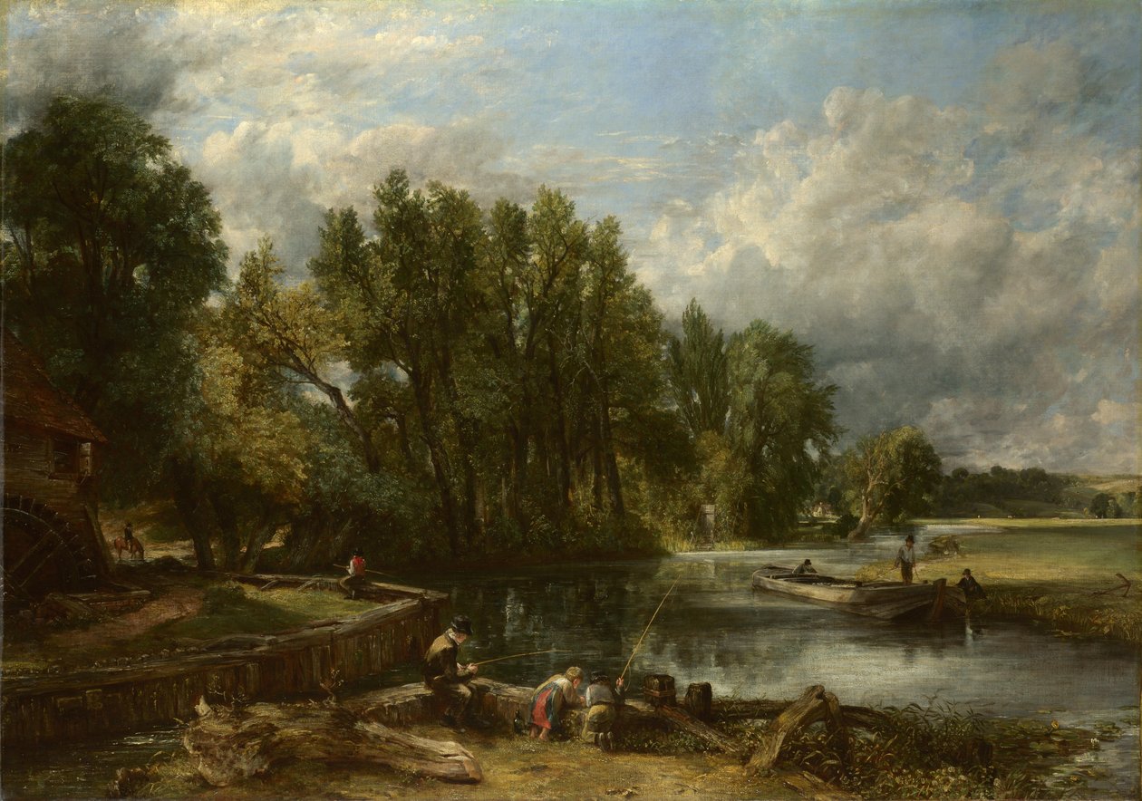Molino de Stratford, 1820 de John Constable