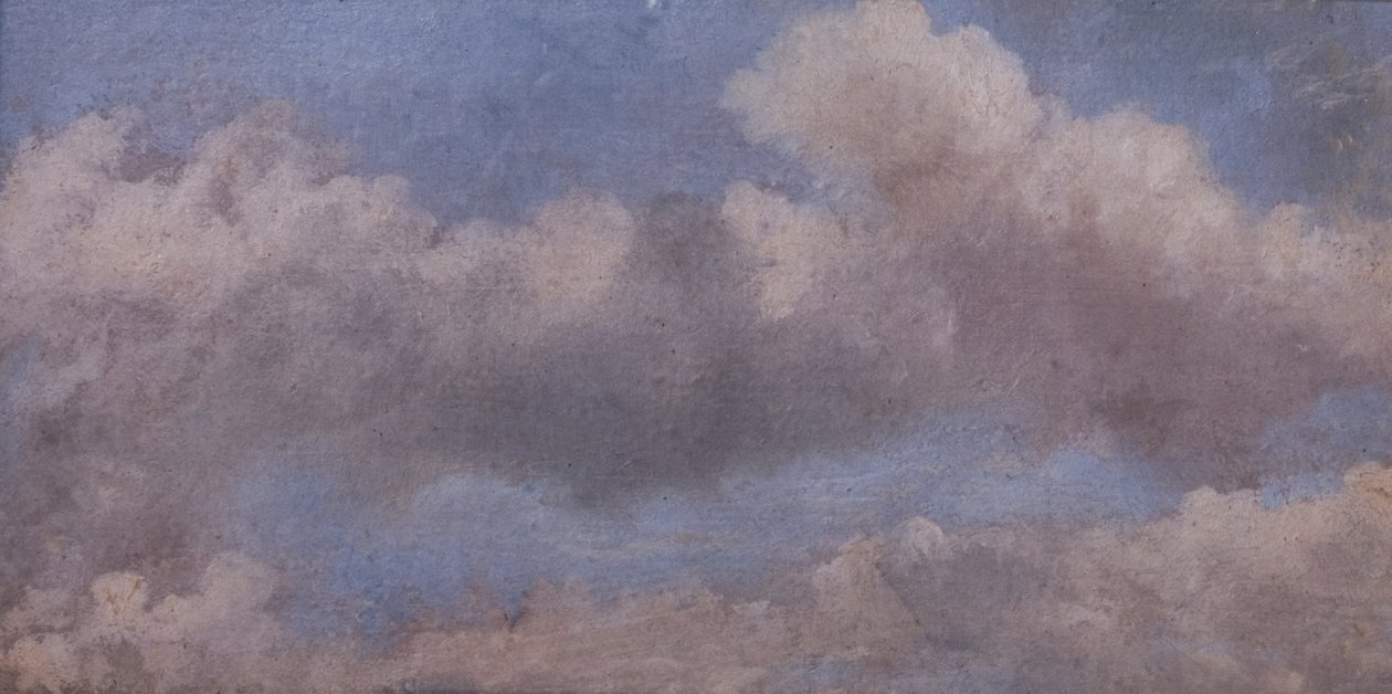 Estudio de nubes, c.1821 de John Constable