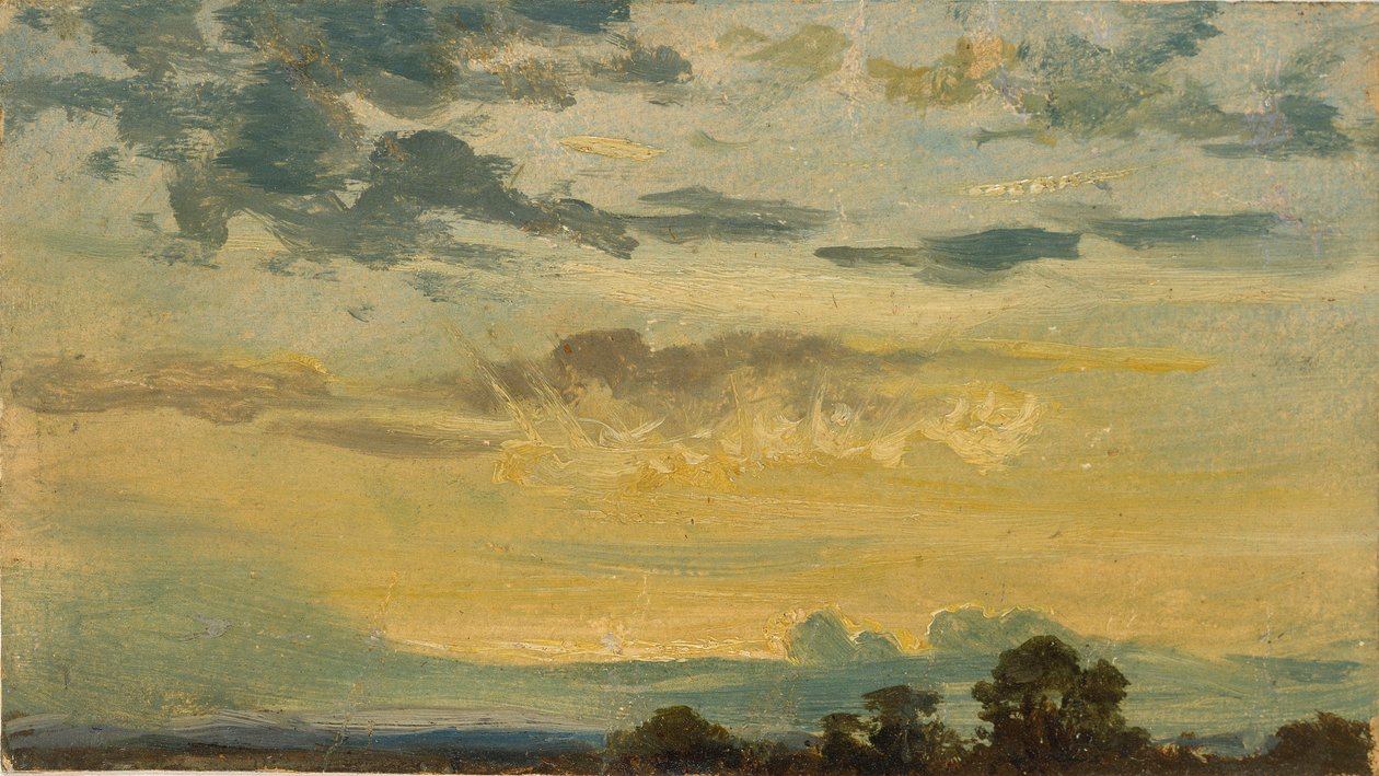 Atardecer de Verano de John Constable