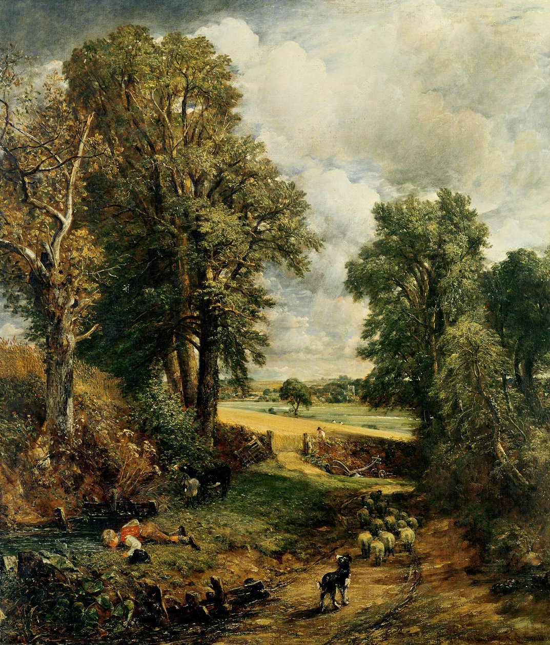 El Campo de Trigo, 1826 de John Constable