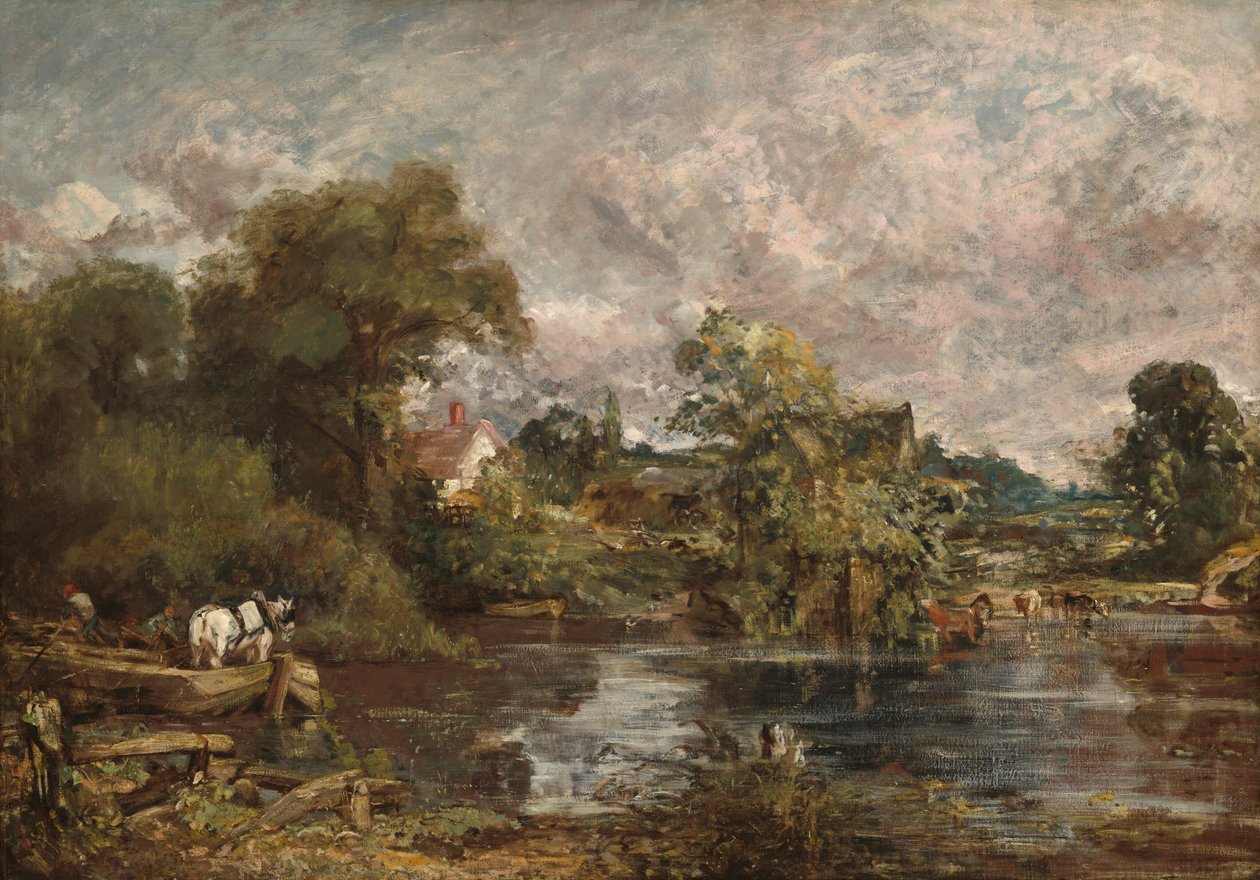 El caballo blanco de John Constable