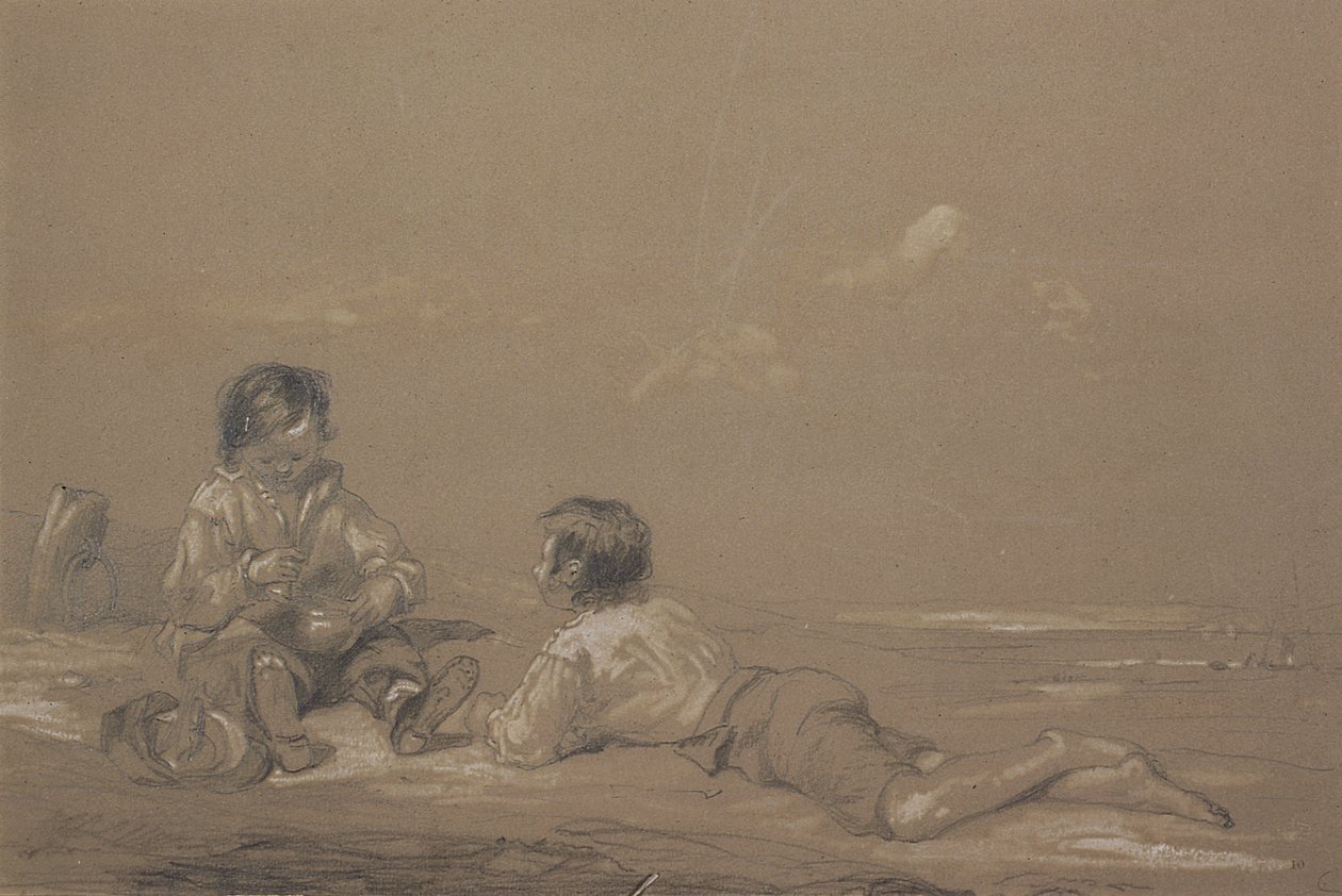 Los jóvenes constructores de barcos de John Constable