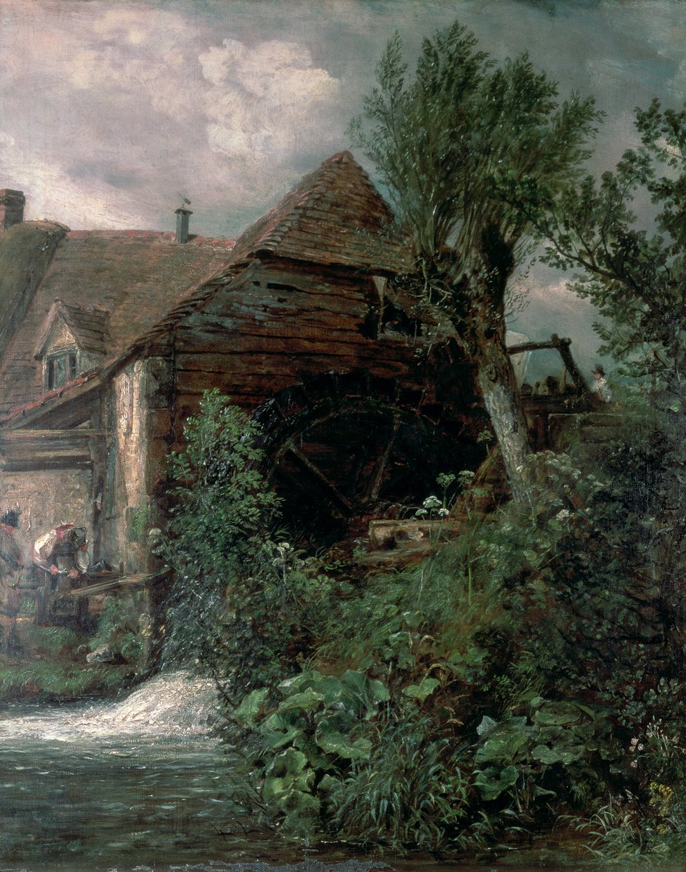 Molino de agua en Gillingham, Dorset de John Constable