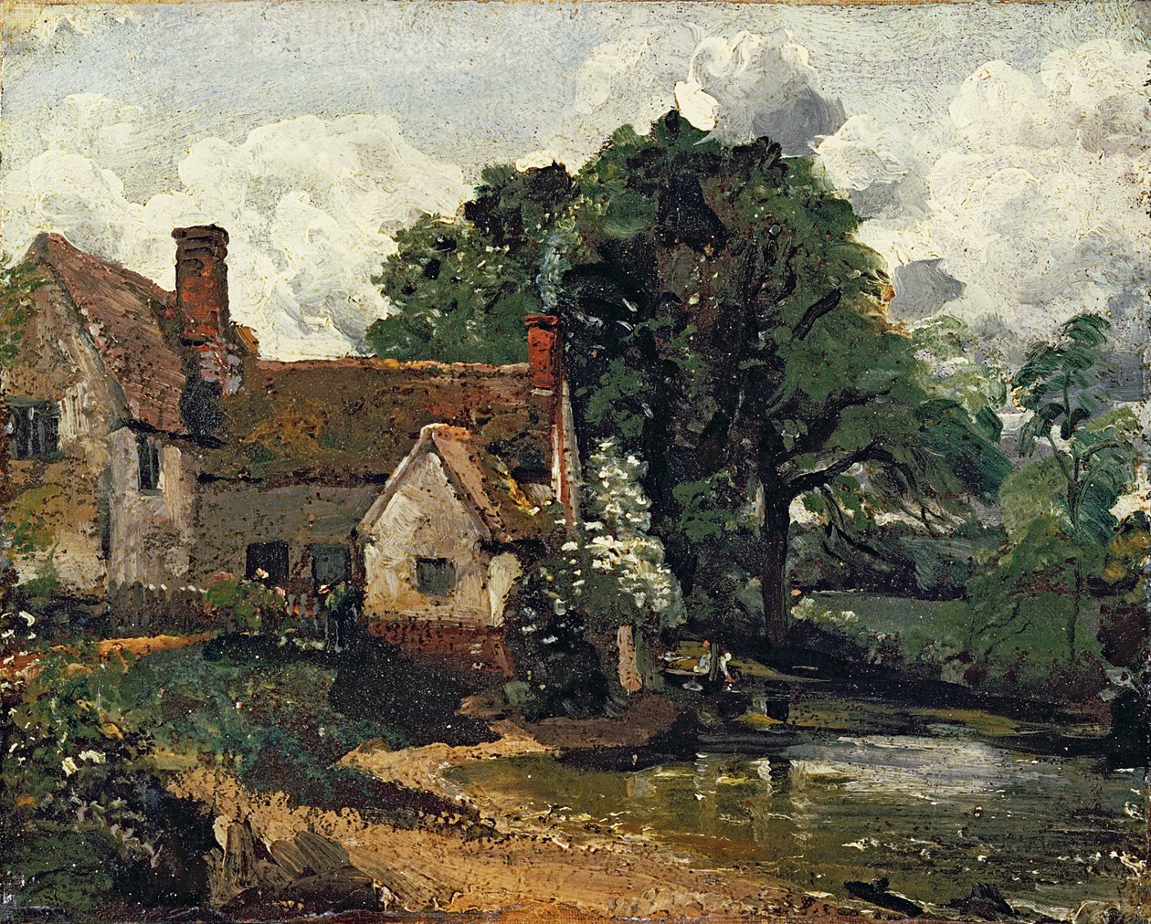 La casa de Willy Lott, 1816 de John Constable