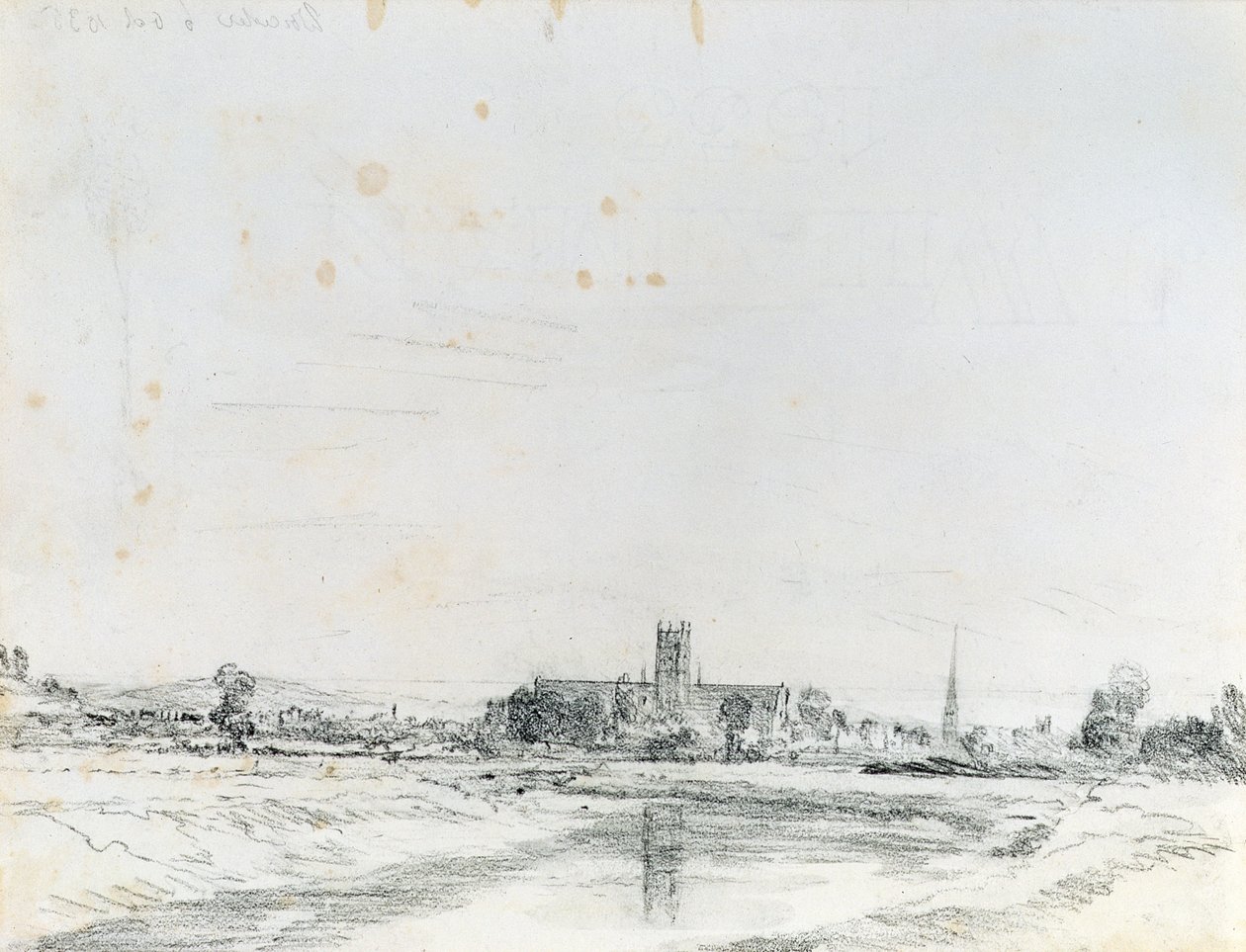 Catedral de Worcester desde el sur de John Constable