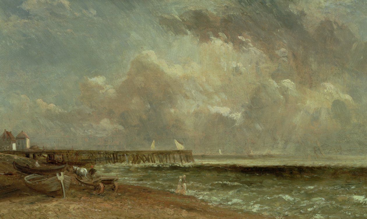Muelle de Yarmouth, 1822 de John Constable