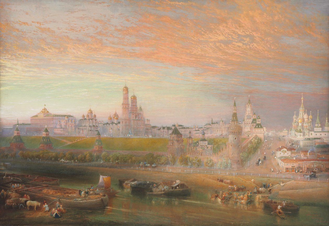 El Kremlin, Moscú de John Cooke Bourne