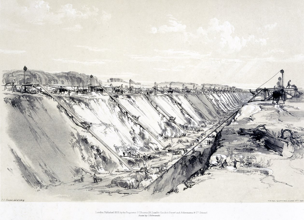 Corte de Tring, 19 de junio de 1837 de John Cooke Bourne