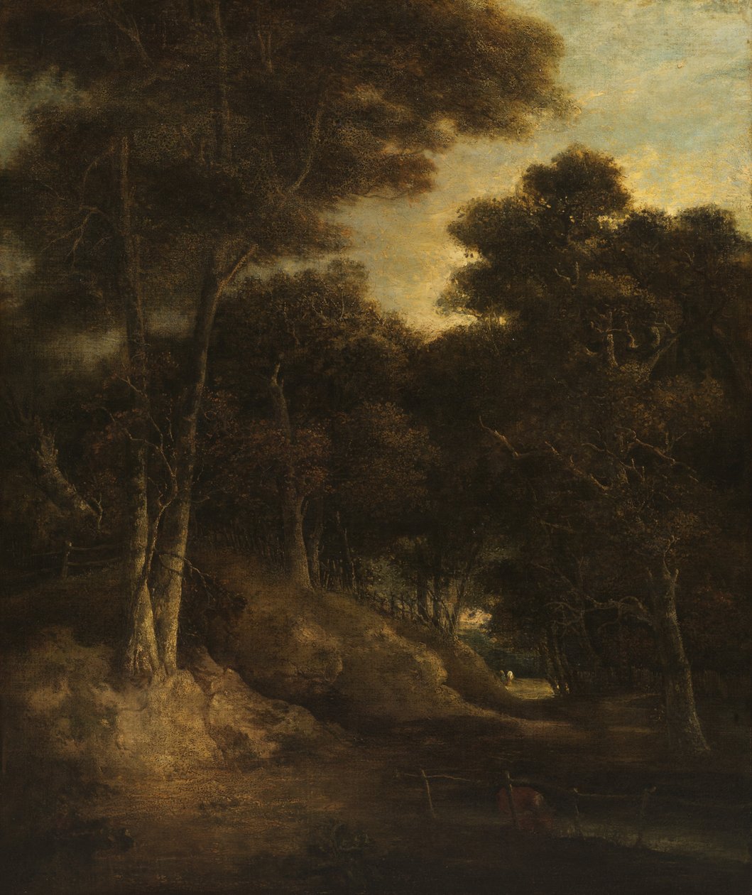 Paisaje - Borde de un bosque, c.1800-20 de John Crome