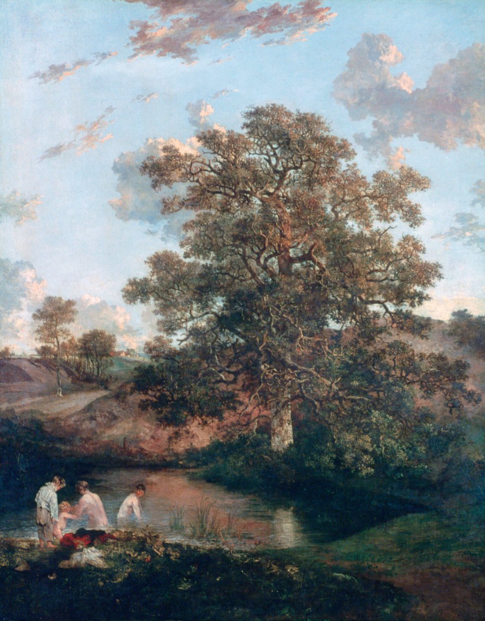 El roble de Poringland, c1818-1820 de John Crome