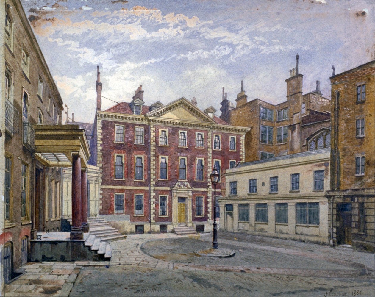 Austin Friars Street, Ciudad de Londres, 1881 de John Crowther