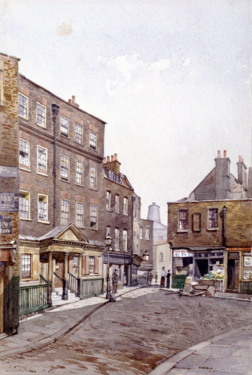 Clerkenwell Close, Londres, 1883 de John Crowther