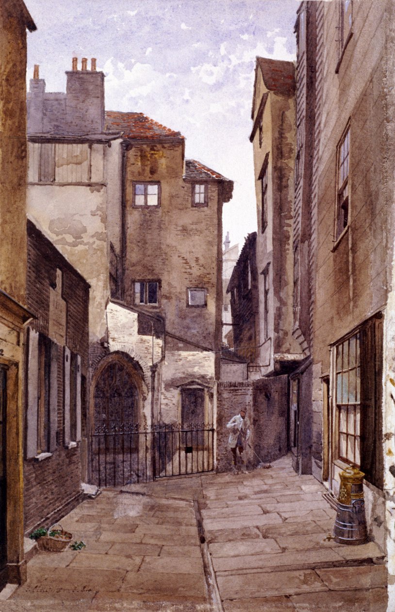 Cloth Fair, Londres, 1884 de John Crowther