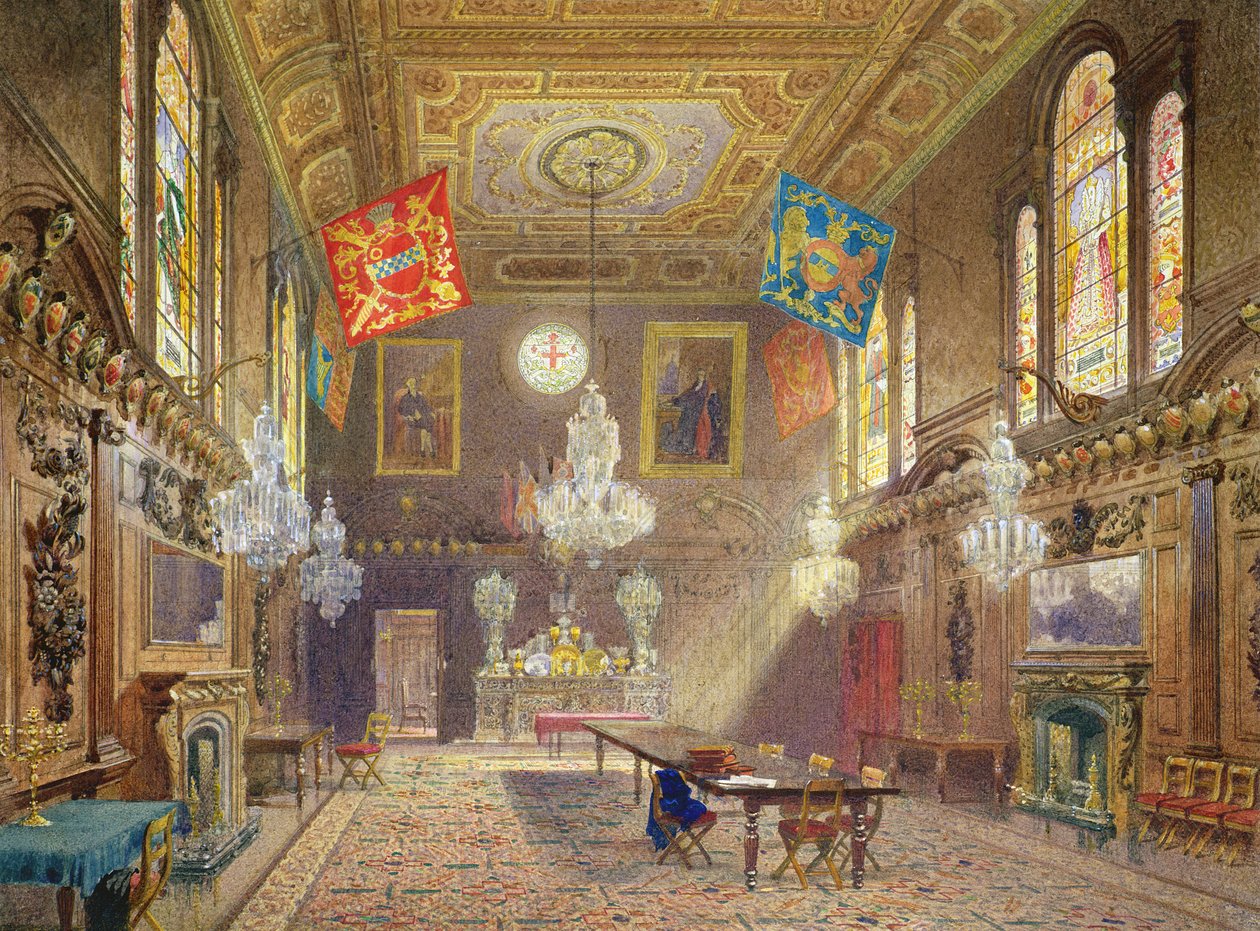 Salón de la Compañía de Merceros, 1901 de John Crowther