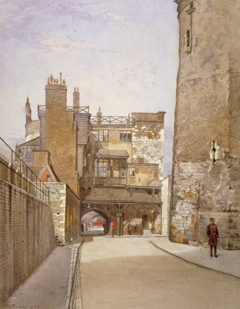Torre de Londres, Stepney, Londres, 1883 de John Crowther