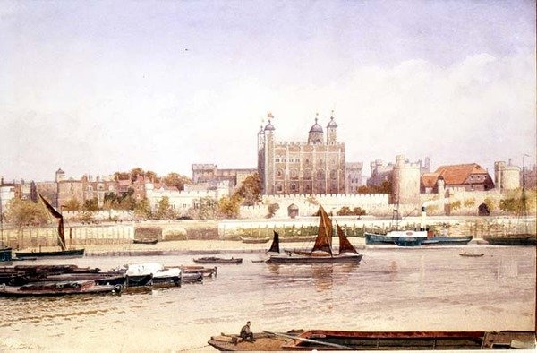 Torre de Londres desde Southbank de John Crowther