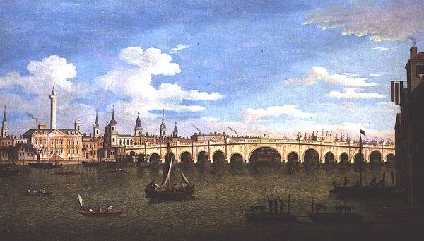 Puente de Londres, c.1820 de John Dean Paul