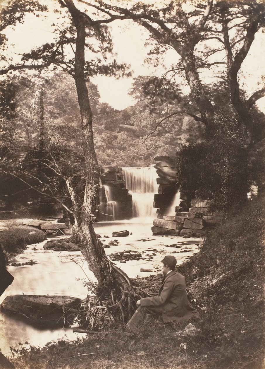 La cascada superior de John Dillwyn Llewelyn