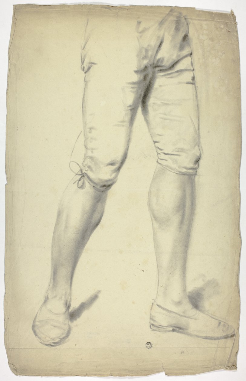 Piernas de niño en bragas de John Downman